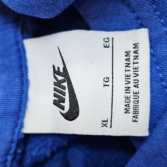 Nike Kid's Royal Blue Hoodie - Picture 3 of 3